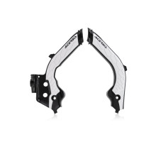 Acerbis захисні кожухи рами x-grip husqvarna fc / tc '19-'22, fe / te '20-'23, gas gas gas ec / ec-f / mc / mc-f '21-'23 колір чорний / білий