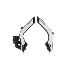 Acerbis захисні кожухи рами x-grip husqvarna fc / tc '19-'22, fe / te '20-'23, gas gas gas ec / ec-f / mc / mc-f '21-'23 колір чорний / білий
