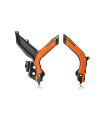 Захист рами acerbis x-grip ktm exc / exc-f / xc-w / xcf-w '20-'23 колір чорний / помаранчевий