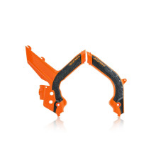 Acerbis x-grip захисні рами ktm exc / exc-f / xc-w / xcf-w '20-'23 колір помаранчевий / чорний
