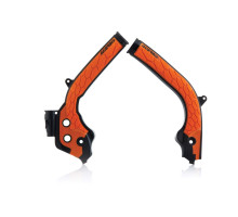Захист рами acerbis x-grip ktm exc / exc-f '17-'19, sx /sx-f '16-'18, husqvarna fc / tc '16-'18, fe / te '17-'19 колір чорний / помаранчевий