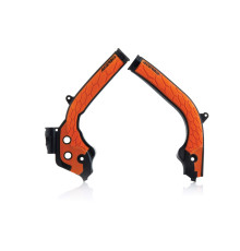 Захист рами acerbis x-grip ktm exc / exc-f '17-'19, sx /sx-f '16-'18, husqvarna fc / tc '16-'18, fe / te '17-'19 колір чорний / помаранчевий