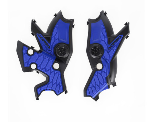 Захисні щитки рами acerbis x-grip YAMAHA e 700 '19-'24 колір чорний / синій