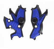 Захисні щитки рами acerbis x-grip YAMAHA e 700 '19-'24 колір чорний / синій