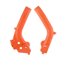 Polisport захисні кожухи рами (комплект) ktm sx/sxf/cx/cx-f/exc/exc-f/xc-w/xcf-w 16-19 husqvarna fc/tc/fx/tx `16-`19 колір помаранчевий
