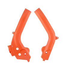 Polisport захисні кожухи рами (комплект) ktm sx/sxf/cx/cx-f/exc/exc-f/xc-w/xcf-w 16-19 husqvarna fc/tc/fx/tx `16-`19 колір помаранчевий