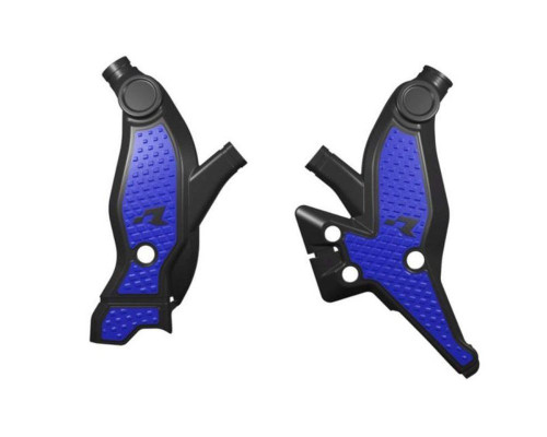 Racetech (rtech) 2024/07 захист рами (комплект) t7 revolution YAMAHA 700 '19-'24 колір чорний - синій