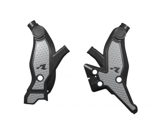 Racetech (rtech) 2024/07 захист рами (комплект) t7 revolution YAMAHA 700 '19-'24 колір чорний - сірий