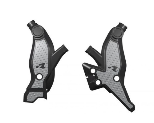 Racetech (rtech) 2024/07 захист рами (комплект) t7 revolution YAMAHA 700 '19-'24 колір чорний - сірий
