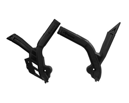 Racetech (rtech) захист рами (комплект) біматеріал super grip beta rr 125 / 250 / 300 / 350 / 430 / 480 '20-21 колір чорний