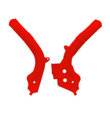 Racetech (rtech) захист рами (комплект) біматеріал super grip gas mc/mc-f/ec/ec-f 125/250/300/350/450 '21 колір червоний