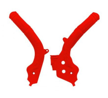 Racetech (rtech) захист рами (комплект) біматеріал super grip gas mc/mc-f/ec/ec-f 125/250/300/350/450 '21 колір червоний