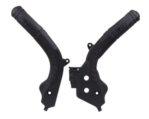 Racetech (rtech) захист рами (комплект) біматеріал super grip ktm sx 125/150 '16-18, sx 250 '17-18, exc/excf 250/350/450 '17-19, sxf 250/350/450 '16-18 колір чорний