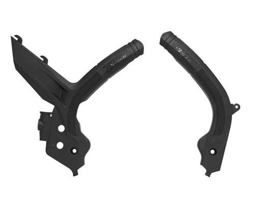 Racetech (rtech) захист рами (комплект) біматеріал super grip ktm sx 125/150/250 '19-21, sxf 250/350/450 '19-21, sxf 450 '18-21, exc/excf 150/250/350/450 '20-21 колір чорний