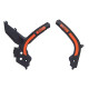Racetech (rtech) захист рами (комплект) біматеріал super grip ktm sx 125/150/250 '19-21, sxf 250/350/450 '19-21, sxf 450 '18-21, exc/excf 150/250/350/450 '20-21 колір чорно-помаранчевий