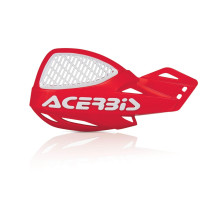 Acerbis огородження для рук (поручні / стулки) mx uniko вентильовані колір білий / червоний
