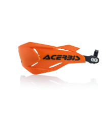 Захист для рук (поручні) acerbis x-factory з алюмінієвою серцевиною колір помаранчевий / чорний