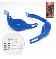 Biketec parts захисні кожухи для рук alu blue (з кріпленнями 22мм та 28мм)