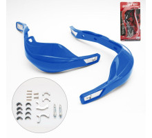 Biketec parts захисні кожухи для рук alu blue (з кріпленнями 22мм та 28мм)