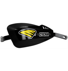 Захисні щитки для рук cycra (рукоятки - алюмінієвий сердечник) з кріпленнями (28,6 мм - кріплення 1cyc-1156-12 в комплекті) модельна серія одного кольору - чорного кольору
