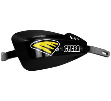 Захисні щитки для рук cycra (рукоятки - алюмінієвий сердечник) з кріпленнями (28,6 мм - кріплення 1cyc-1156-12 в комплекті) модельна серія одного кольору - чорного кольору