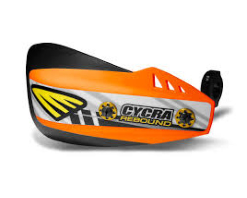 Посилені захисні щитки для рук (листя) з кріпленням (22мм/28,6мм) cycra promotion колір відскоку помаранчевий