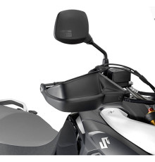 Kappa накладки на кермо (руки, ручки) suzuki dl 650v v-strom (11-16), dl 1000v v-strom (14-19), dl 1050/xt v-strom (20-22) колір чорний