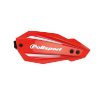 Поручні polisport модель bullit full wrap around з універсальним кріпильним комплектом 22/28 колір червоний