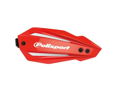 Поручні polisport модель bullit full wrap around з універсальним кріпильним комплектом 22/28 колір червоний
