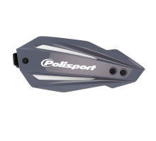 Поручні polisport модель bullit full wrap around з універсальним комплектом кріплення 22/28 колір сірий