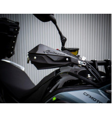 Polisport захист для рук (поручні) модель trail blazer cf moto 450mt '24-'25 (пригодницькі деталі) колір сірий чорний