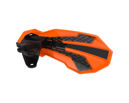 Захисні щитки polisport модель mx flow з універсальним монтажним комплектом ktm sx/exc '14-22'; husqvarna tc/te/fc/fe '14-22', колір помаранчево-чорний