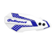 Налокітники polisport модель mx flow з універсальним комплектом кріплення YAMAHA yz/yzf/wr '08-22' колір біло-блакитний