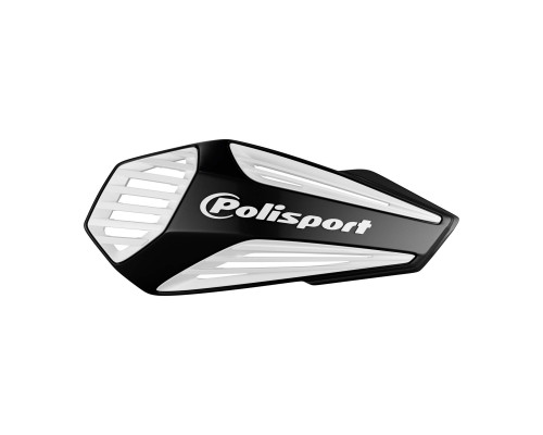 Поручні polisport promotion модель mx air з універсальним кріпильним комплектом 22/28, колір чорний та білий
