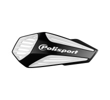 Поручні polisport promotion модель mx air з універсальним кріпильним комплектом 22/28, колір чорний та білий
