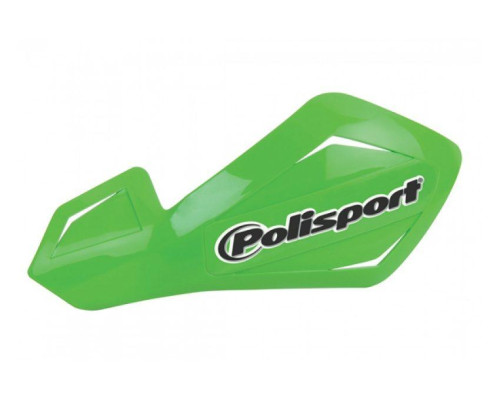Polisport promotion захист для рук (листки) модель freeflow lite з універсальним алюмінієвим монтажним комплектом колір зелений