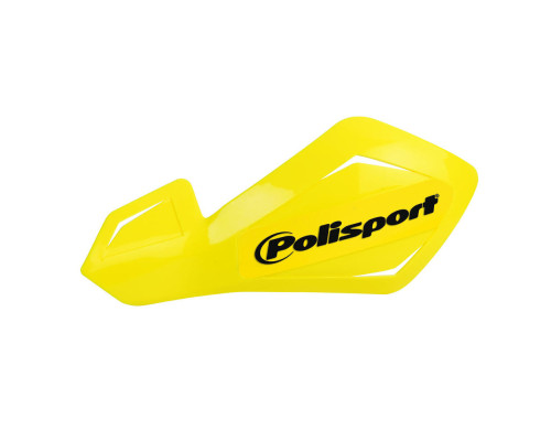 Polisport promotion захист для рук (листки) модель freeflow lite з універсальним алюмінієвим монтажним комплектом колір жовтий