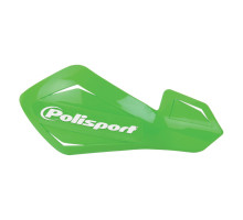 Polisport promotion захист для рук (листки) модель freeflow lite з універсальним пластиковим комплектом для кріплення колір зелений