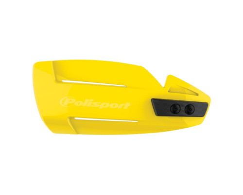 Polisport promotion налокітники (листки) молоткова модель з універсальним комплектом кріплення 22/28мм колір жовтий