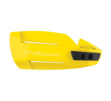 Polisport promotion налокітники (листки) молоткова модель з універсальним комплектом кріплення 22/28мм колір жовтий