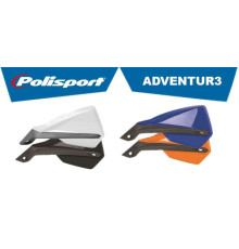 Polisport налокітників (листів) модель adventur3 з універсальним комплектом кріплення 22/28 мм колір помаранчевий