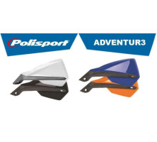 Polisport налокітників (листів) модель adventur3 з універсальним комплектом кріплення 22/28 мм колір помаранчевий