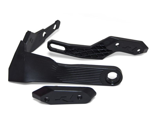 Racetech (rtech) кріплення для захисту рук hp3 adventure колір чорний