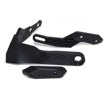 Racetech (rtech) кріплення для захисту рук hp3 adventure колір чорний