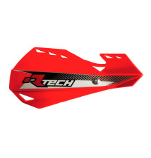Поручні (кермо) racetech (rtech) подвійні evo червоного кольору (з кріпленнями на кермо)