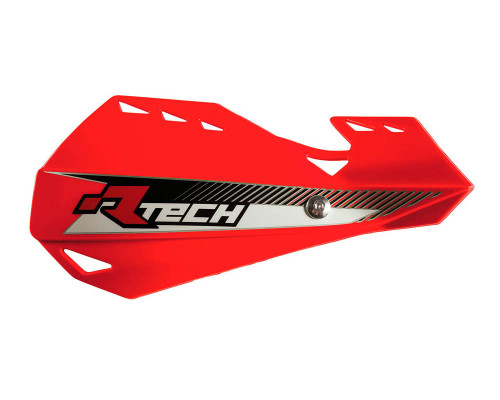 Поручні (кермо) racetech (rtech) подвійні evo червоного кольору (з кріпленнями на кермо)