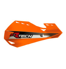 Поручні (кермо) racetech (rtech) подвійні evo колір помаранчевий (з кріпленнями на кермо)