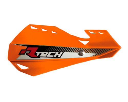 Поручні (кермо) racetech (rtech) подвійні evo колір помаранчевий (з кріпленнями на кермо)