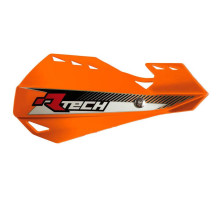 Поручні (кермо) racetech (rtech) подвійні evo колір помаранчевий (з кріпленнями на кермо)