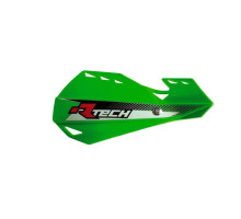 Поручні (кермо) racetech (rtech) подвійні evo колір зелений (з кріпленнями на кермо)